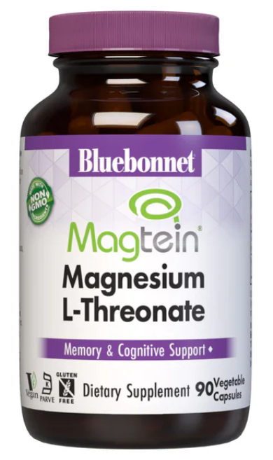 Magtein® Magnesium L-Threonate 90caps Bluebonnet