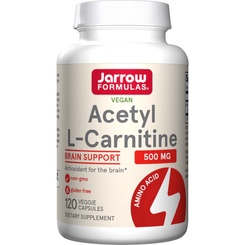 Jarrow Formulas Acetyl L-Carnitine, 500 mg, Capsules - 60 count