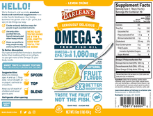 Load image into Gallery viewer, Barlean&#39;s Seriously Delicious™ Omega-3 Fish Oil 16oz