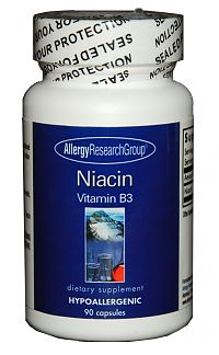 Allergy Research Group Niacin Vitamin B3
