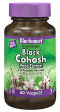 Load image into Gallery viewer, Bluebonnet Standardized Black Cohosh Root Extract 60 capsules Front