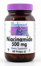 Load image into Gallery viewer, Bluebonnet Niacinamide 500mg 