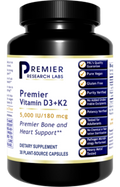 Premier Vitamin D3+K2 30 Capsules