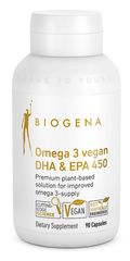 Omega 3 Vegan DHA & EPA 450 GOLD 90 Capsules