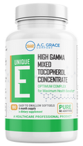 UNIQUE E High Gamma Mixed Tocopherol 180 Softgels