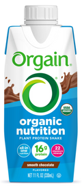 Vegan Organic Nutrition Shake Smooth Chocolate Single Serving Pack
