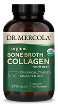 Organic Collagen from Grass Fed Beef Bone Broth 270 Tablets