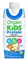 Kids Protein Organic Nutrition Shake Vanilla Single Serving Pack