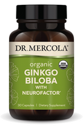 Organic Ginkgo Biloba 30 Capsules