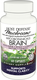 MycoBotanicals® Brain* 60 Capsules