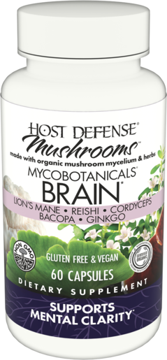 MycoBotanicals® Brain* 60 Capsules