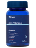 Zinc + Vitamin C Chewable Raspberry Flavor 60 Chewable Wafers