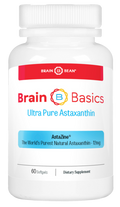 Brain Basics Ultra Pure Astaxanthin 60 Softgels