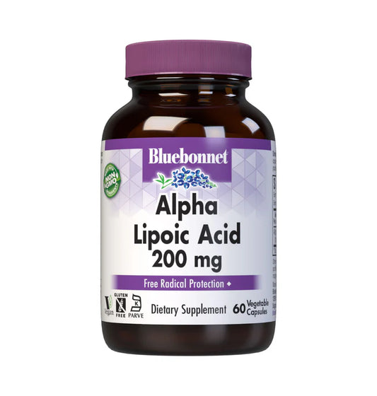 Bluebonnet Alpha Lipoic Acid 200mg 60 vcaps