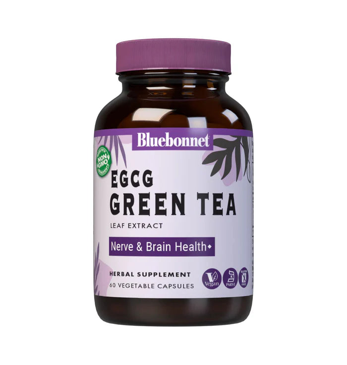 Bluebonnet EGCG Green Tea Leaf Extract 60 Capsules