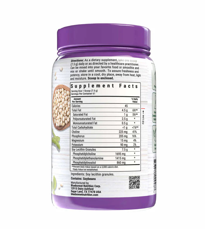 Bluebonnet Lecithin Granules 1lb