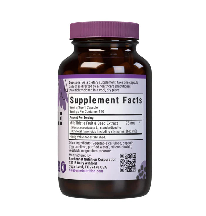 Bluebonnet Milk Thistle Extract 120 Capsules