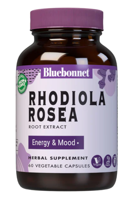 Bluebonnet Rhodiola Rosea 60 capsules