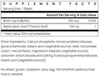 Jarrow Formulas Alpha Lipoic Sustain 300mg 60 tabs