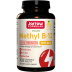 Jarrow Formulas Methyl B-12 1000mcg 100 lozenges - Lemon Flavor