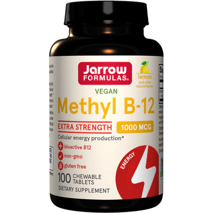 Jarrow Formulas Methyl B-12 1000mcg 100 lozenges - Lemon Flavor