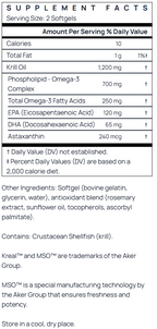 Jarrow Formulas Krill Oil 60 softgels