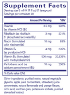 Pure Encapsulations B-Complex Liquid 140mL