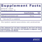 Pure Encapsulations GABA 120 Vcaps