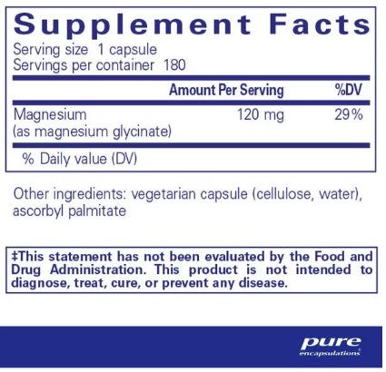 Pure Encapsulations Magnesium (glycinate)