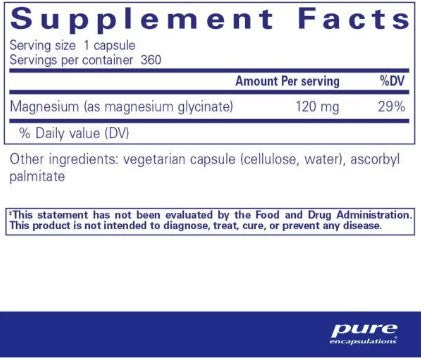 Pure Encapsulations Magnesium (glycinate)