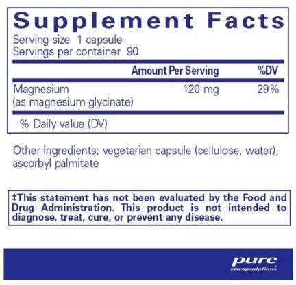 Pure Encapsulations Magnesium (glycinate)