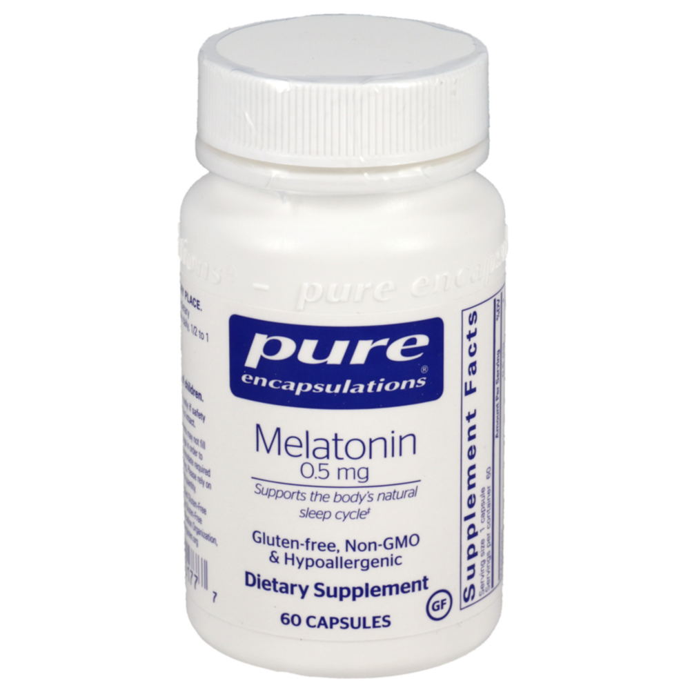 Pure Encapsulations Melatonin 0.5mg 60 Vcaps