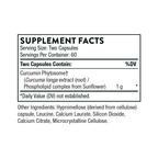 Thorne Curcumin Phytosome 1000mg 120 capsules (Formerly Meriva-500 SF)