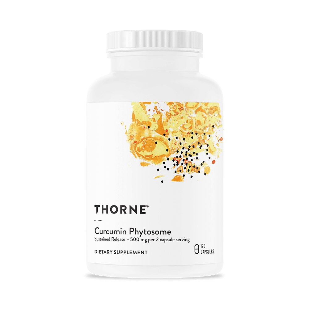 Thorne Curcumin Phytosome 500mg Sustained Release 120 capsules (Formerly Meriva-SF)