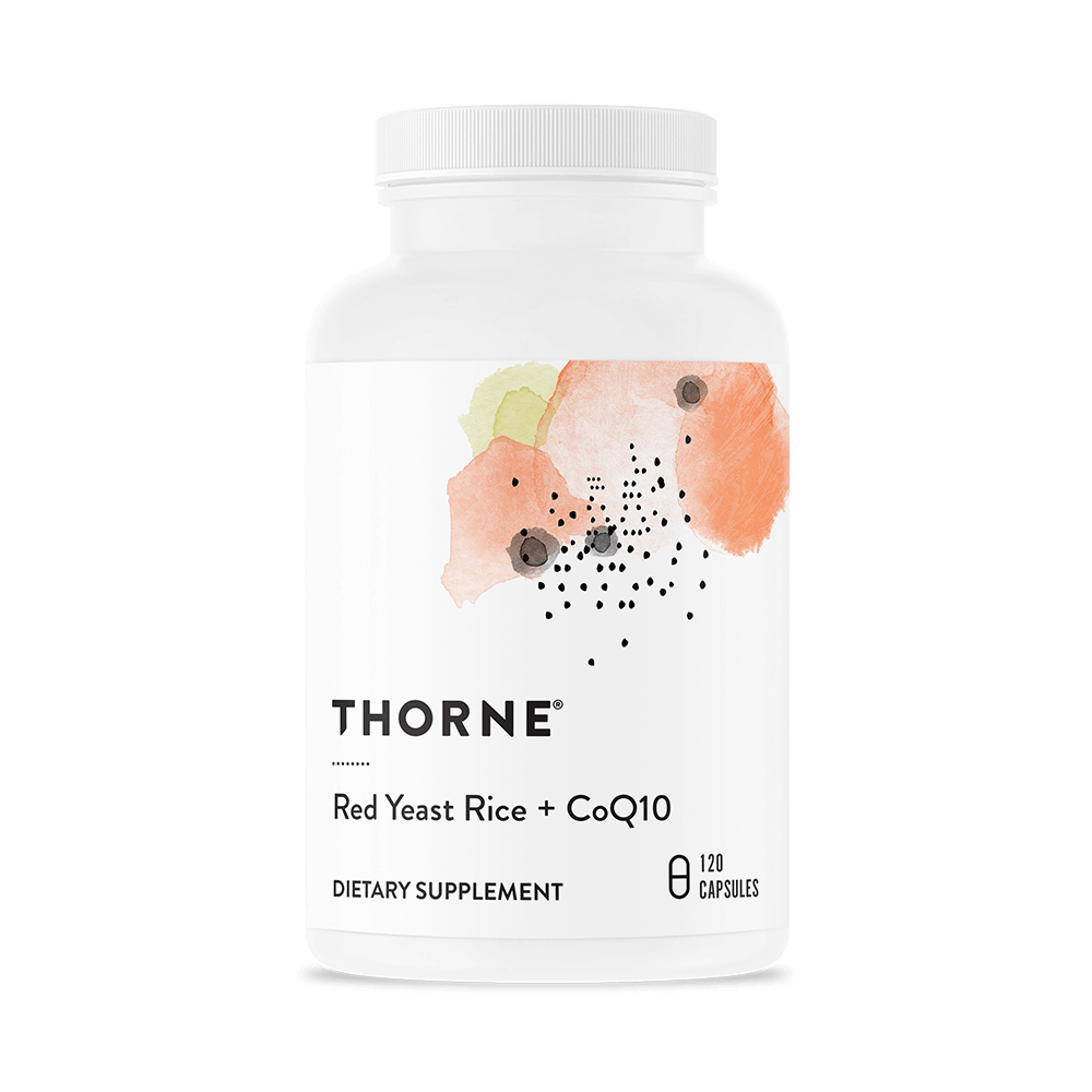 Thorne Red Yeast Rice + CoQ10 120 capsules (Formerly Choleast™)
