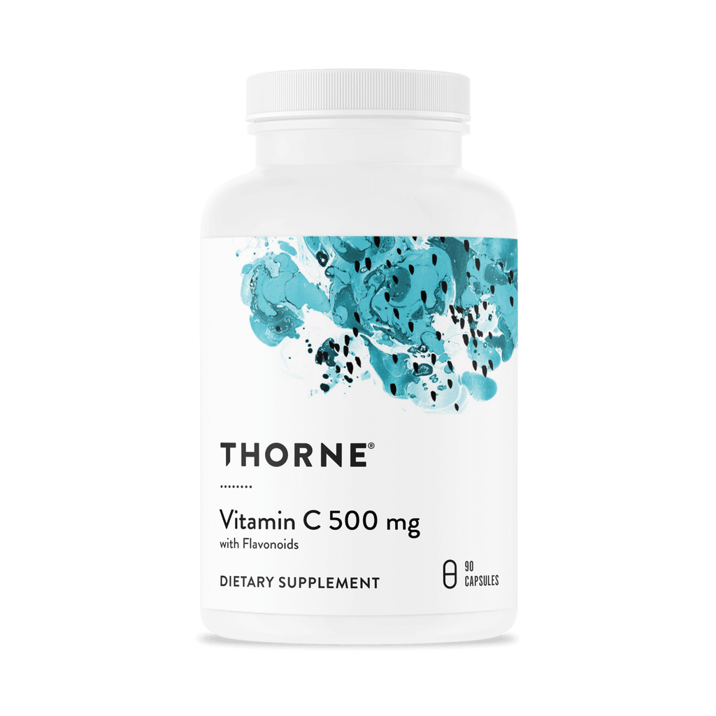 Thorne Vitamin C 500mg 90 capsules (Formerly Vitamin C with Flavonoids)
