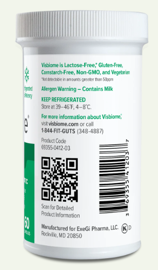 Visbiome GI Care Capsules 60cap