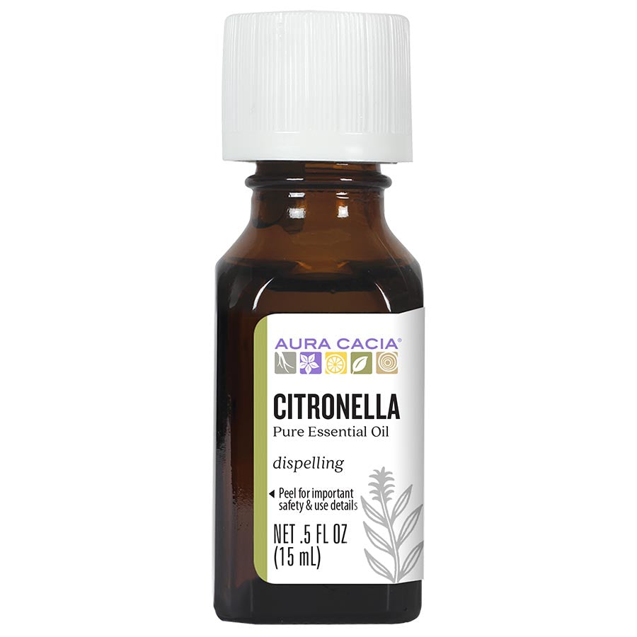 Aura Cacia Essential Oil Citronella 0.5oz