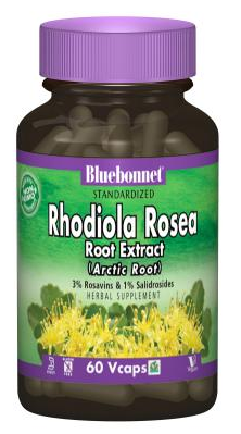 Bluebonnet Rhodiola Rosea 60 capsules