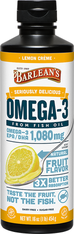 Barlean's Seriously Delicious™ Omega-3 Fish Oil 16oz