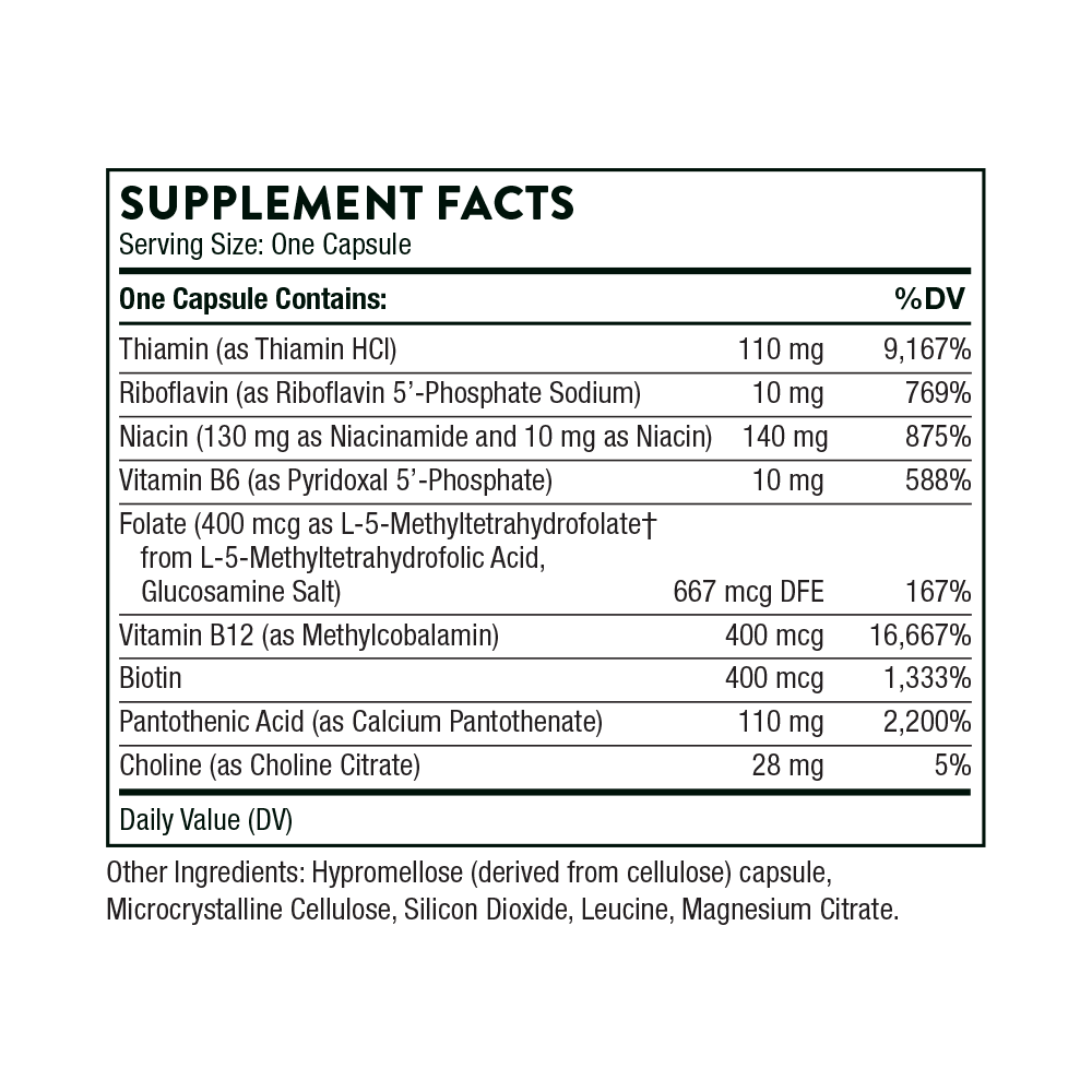 Thorne Basic B Complex 60 capsules