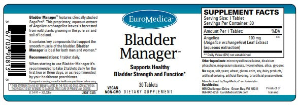 Bladder Manager EuroMedica Bladder Manager – Life Science Pharmacy