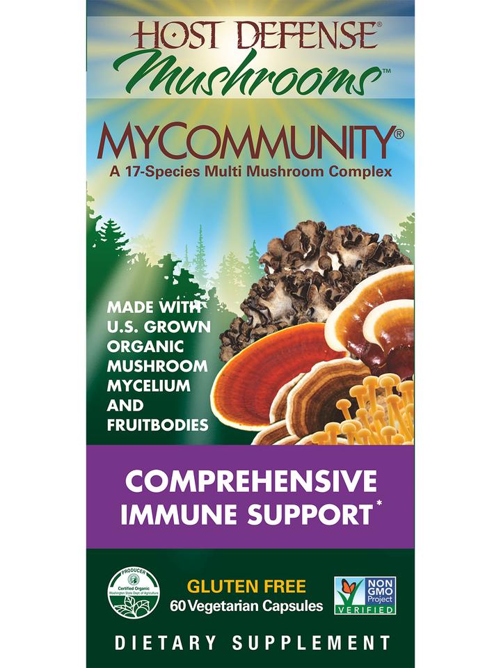 Fungi Perfecti Host Defense MyCommunity Capsules