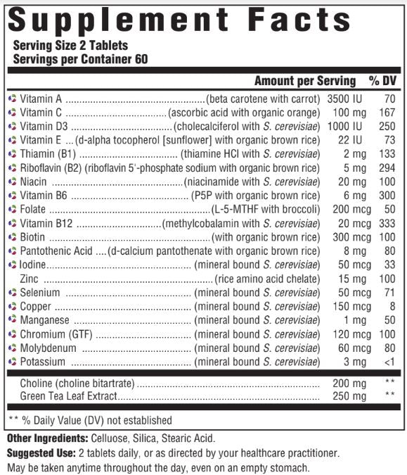 Innate Response Women's 55+ Multivitamin 120tablets