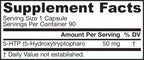 Jarrow Formulas 5-HTP 50mg 90 capsules