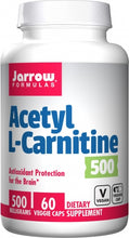 Load image into Gallery viewer, Jarrow Formulas Acetyl L-Carnitine 500mg
