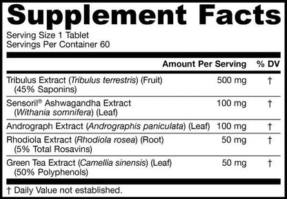 Jarrow Formulas Tribulus Complex 60 capsules-DISCONTINUED