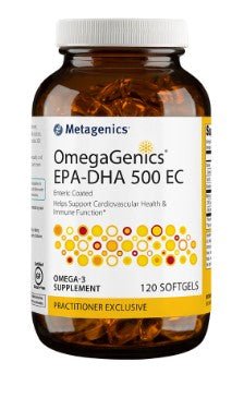 Metagenics OmegaGenics™ EPA-DHA 500 EC 120 Lemon softgels