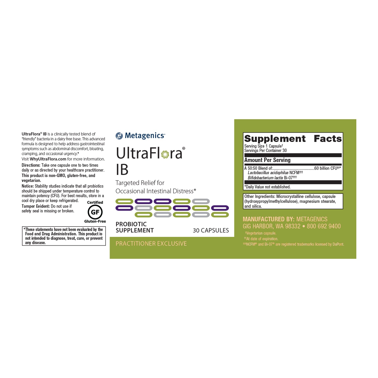 Metagenics UltraFlora™ IB 30 capsules