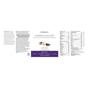 Metagenics UltraMeal Cardio 360® 20.24oz (14 servings)